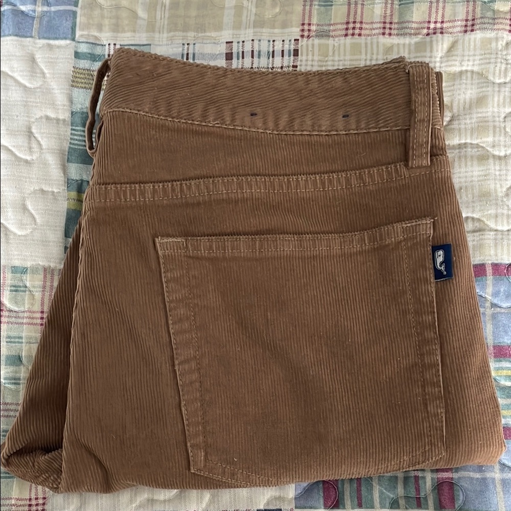 Vineyard Vines Brown Corduroy Pants Classic Style